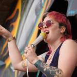 Glitterfox performs at Salmonfest in Ninilchik, Alaska, on Saturday, Aug. 3, 2024. (Jake Dye/Peninsula Clarion)