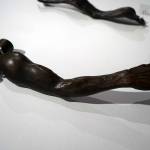 Artwork by Kenai Peninsula College Associate Professor of Art Cambid-J Cam Choy is displayed in a memorial art gallery at Kenai Peninsula College in Soldotna, Alaska, on Friday, Sept. 13, 2024. (Jake Dye/Peninsula Clarion)