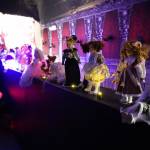 A row of dolls fill one wall of the Haunted Chamber at the Kenai Chamber of Commerce and Visitor Center in Kenai, Alaska, on Friday, Oct. 18, 2024. (Jake Dye/Peninsula Clarion)