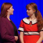 The cast of Annie rehearse at Kenai Central High School in Kenai, Alaska, on Wednesday, Nov. 6, 2024. (Jake Dye/Peninsula Clarion)