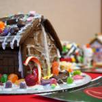 A gingerbread house constructed by Isabelle, 5, is displayed in the Kenai Chamber of Commerces 12th Annual Gingerbread House Contest at the Kenai Chamber of Commerce and Visitor Center in Kenai, Alaska, on Wednesday, Nov. 20, 2024. (Jake Dye/Peninsula Clarion)