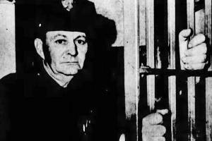 Cecil Miller took leave from Akron (Ohio) Police Department to join the U.S. Navy Seabees during World War II. When he returned to the force after his military service, he was featured in an October 1945 article in the Akron Beacon Journal.