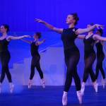 Dancers rehearse Forever Dances 10th Anniversary Company Showcase, Down Memory Lane, at Kenai Central High School in Kenai, Alaska, on Wednesday, March 26, 2025. (Jake Dye/Peninsula Clarion)