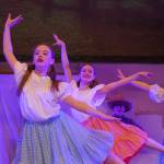 Dancers rehearse Forever Dances 10th Anniversary Company Showcase, Down Memory Lane, at Kenai Central High School in Kenai, Alaska, on Wednesday, March 26, 2025. (Jake Dye/Peninsula Clarion)