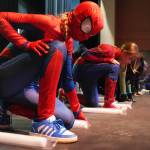 Diamond Dance Project rehearses Academy of Heroes at Kenai Central High School in Kenai, Alaska, on Wednesday, April 2, 2025. (Jake Dye/Peninsula Clarion)