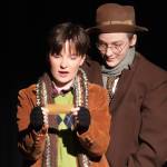 The cast of Seward High School Theatre Collectives Charlie and the Chocolate Factory rehearse on Thursday, April 3, 2025. (Jake Dye/Peninsula Clarion)