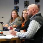Soldotna Parks and Recreation Director Joel Todd speaks during a Soldotna City Council work session on the Soldotna Field House in Soldotna, Alaska, on Wednesday, April 9, 2025. (Jake Dye/Peninsula Clarion)