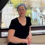 Mark Sabbatini / Juneau Empire
Tessa Hulls, an author who moved to Juneau during the winter, at the Alaska State Capitol on Monday after her graphic novel Feeding Ghosts won the 2025 Pulitzer Prize in the Memoir or Autobiography category.