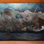 Morning on the River, a work done in heat-colored steel by Jeff Dean, is featured during First Friday, June 6, 2025, in Homer, Alaska. Photo provided by Jeff Dean