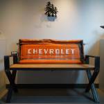 Metal art by David Morris is showcased in Steel Sentiments at the Kenai Art Center in Kenai, Alaska, on Wednesday, June 11, 2025. (Jake Dye/Peninsula Clarion)