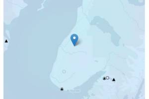 This map shows the location of a magnitude 4.0 earthquake that hit about 8 miles east of Ninilchik, Alaska on Thursday, Aug. 7, at 3:45 p.m. The map also shows the intensity of the quake as reported by observers. (Map by U.S. Geological Survey)