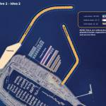 A screenshot from the Homer Harbor Expansion project website shows one idea for Alternative 2, which the Corp selected in July as their tentative plan, moving forward.