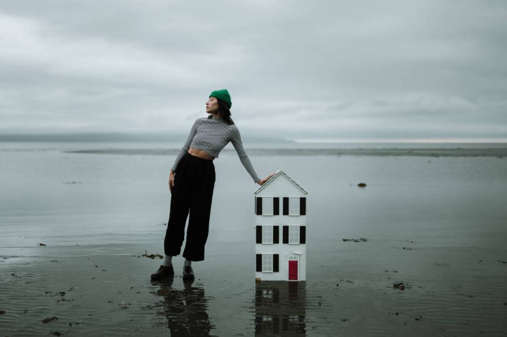 "Avocado Toast" is a portrait photo taken by Amaia Nicole Crain in 2025 in Homer, Alaska. Photo provided by Amaia Nicole Crain