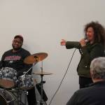 Svetlana and the New York Collective put on a jazz workshop at the Soldotna Public Library in Soldotna, Alaska, on Tuesday, Aug. 26, 2025. (Provided by KDLL 91.9 FM)