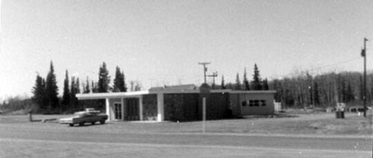 Dolly Farnsworth had her Soldotna Bookkeeping business in the Farnsworth Building, until the borough needed all the room (plus more). The borough had its first office in this building in one 10-by-10 room.