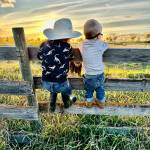 Little Farmers is a photograph by Christina Whiting, taken in Canada in 2023 and on display through September 2025 in her solo exhibit showcasing images from a 5-year documentary project at Fireweed Gallery in Homer, Alaska. Photo provided by Christina Whiting