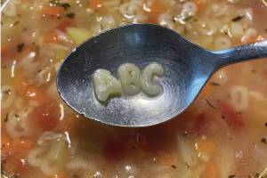 The key to this alphabet soup is knife work, and you get extra credit for homemade chicken bone broth. (Photo by Tressa Dale/Peninsula Clarion)