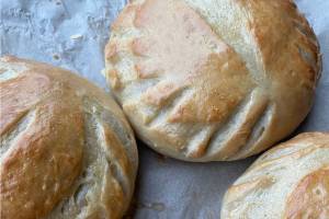 Crusty and firm bread bowls are best for brothy soups, or make them pillowy soft for thicker stews. Photo by Tressa Dale/Peninsula Clarion