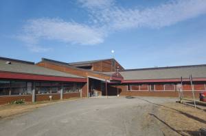 Nikolaevsk School is photographed on Thursday, April 3, 2025, in Nikolaevsk, Alaska. (Delcenia Cosman/Homer News)