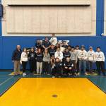 Photo courtesy of Pete Dickinson
The varsity wrestling team is pictured after the Robin Hervey individual tournament in Kodiak on Nov. 22<ins>,</ins> <ins>2025</ins>.
