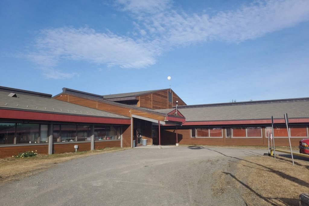 Nikolaevsk School is photographed on Thursday, April 3, 2025, in Nikolaevsk, Alaska. (Delcenia Cosman/Homer News)