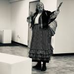 Deb Rowzee performs in Kate Richs one-act play, The Creel, in September 2025 in Homer, Alaska. Photo provided by Jennifer Norton
