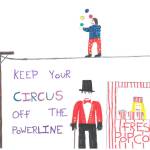 Photo courtesy of Homer Electric Association
Fourth grader Rose Burke won the 2025 Most Humorous Message contest in 2025.