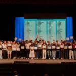 Photo courtesy of Tabitha Blades/Soldotna High School
Freshman who earned honor roll distinction during the first semester of the 2025-2026 school year at Soldotna High School were recognized during an assembly in the schools auditorium on Jan. 14.