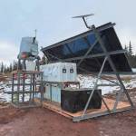 Photo courtesy of the State of Alaska
A sample LiDAR meteorological assembly is seen.