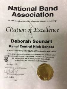 Kenai music teacher earns national recognition